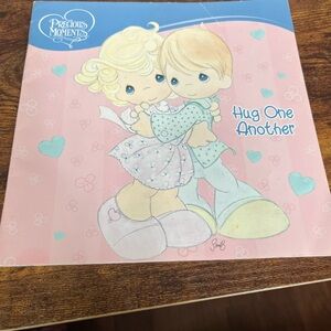 Precious Moments Pink and Blue 'Hug One Another' Book